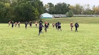 10U West Michigan Rams vs Muskegon Height 2023 Roman Duckett QB 14