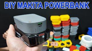 DIY Makita 18v Powerbank with 3D Printer