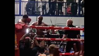 Steven Buckmire Fight Finish on Muay Thai Addict Show September 2023