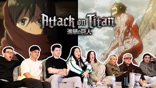 Converting HATERS To Attack on Titan 1x6-7 | Reaction/Review