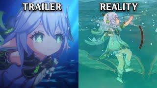 Genshin Impact Trailers vs Reality