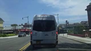 Driving by Maspeth in Queens,New York