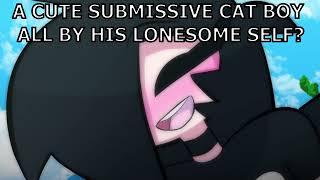 Femboy finds a submissive cat boy