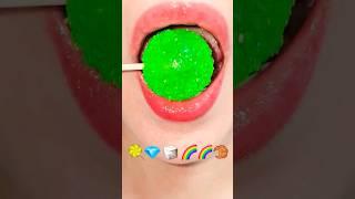 ASMR EMOJI FOOD KOHAKUTO MUKBANG Eating Sound Mukbang Candy #shorts #viral #candy #trending