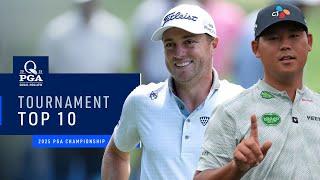 Top 10 Shots of the Tournament | 2025 PGA Championship