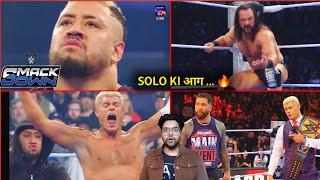 'Solo ki aag.. ' Solo Sikoa returns, Drew McIntyre Back Too, Roman .. WWE smackdown Highlights 2025