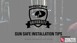 Gun Safe Installation Tips