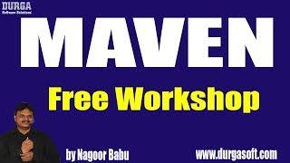 RealTime Tools || Maven Free WorkShop by Nagoor Babu Sir