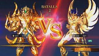 Aioria De Leo Armadura Divina vs Ikki De Leo Armadura Divina [ Latino ]