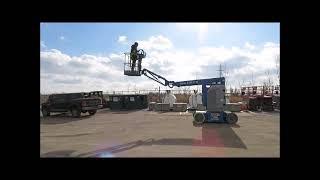 Genie Z-30/20N Articulating Boom Lift Operating