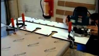 ITS TV Unika Multipurpose Worktop Router Jig Demo