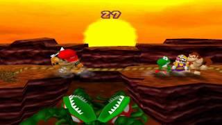 Mario Party 1 Mini Games - Tug 'o war