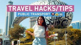 Explore Dubai with PUBLIC TRANSPORT 