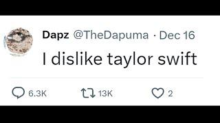 Saying "I dislike Taylor Swift" on twitter. Will I survive?