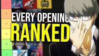 I Ranked EVERY Persona Opening