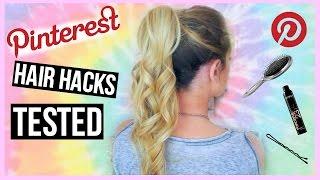 Pinterest HAIR Hacks Tested!