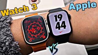 IWO Ultra 3 vs Apple Watch, comparativo batimentos cardíacos.