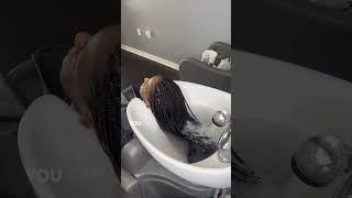 If you don’t shampoo your box braids, watch this #naturalhairjourney