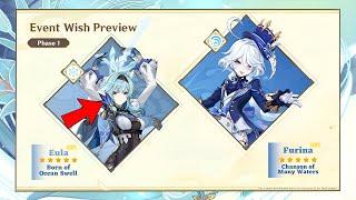 CONFIRMED DETAILS!! Eula RERUN BANNER Is Coming With This EXCLUSIVE EVENT And MORE - Genshin Impact