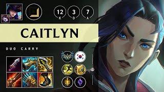 Caitlyn ADC vs Kai'Sa - KR Challenger Patch 25.04