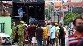 Imigresen angkut warga asing di pasar Jalan Othman, Petaling Jaya