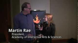 Academy of Interactive Arts and Sciences: Interview with President, Martin Rae