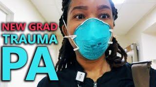 New Grad's First Day as a Trauma Physician Assistant! - [Day in the Life of a PA]