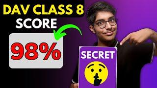 How To Score 98% In DAV Class 8 Board  Exam