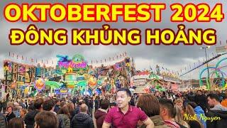 OKTOBERFEST 2024 - ĐÔNG KHỦNG KHIẾP LỄ HỘI BIA THÁNG 10 THÀNH PHỐ MUNICH, ĐỨC || Nick Nguyen