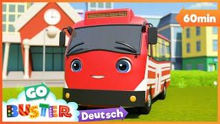 Der Fußballbus - Seien Sie nicht nervös | Go Buster Deutsch | Kinderlieder | Cartoons für Kinder