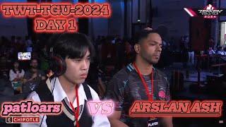 Most awaited match || ARSLAN ASH vs PATLAORS -Tekken 8-TWT-TGU-2024- day 1