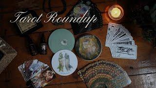 The Tarot Roundup // Current Tarot Favourites // I NEVER Thought I'd Say This About This Deck...