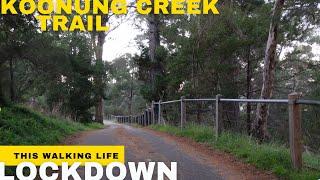 ⁴ᴷ Walking Melbourne Region: Koonung Creek | favourite secluded Trail  Lockdown 4.0