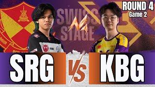 AN 8-0 WIN FOR SRG! | GAME 2 | SRG VS KBG | SWISS STAGE DAY 4 M6