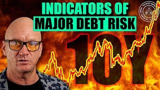 Long Term debt rates climbing, to reflect the debt risk!