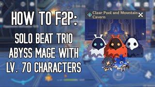 HowToF2P: Defeat Pyro Abyss Mage, Cryo Abyss Mage, and Hydro Abyss Mage - Genshin Impact Android