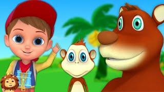 Ghan Ghan Ghor Jungle | घन घन घोर जंगल | Gubbare Wala +More  Animal Nursery Rhymes & Kids Songs