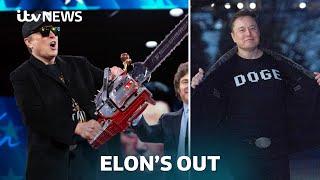 Elon's out: Musk announces he is leaving DOGE role in US Government | ITV News