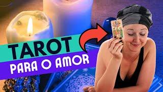 Cartas do TAROT para O AMOR → Será que vai dar certo? Essa combinação de cartas DIZ TUDO!!