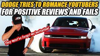 DODGE TRIED TO IMPRESS YOUTUBERS FOR GOOD REVIEWS ON CHARGER DAYTONA EV