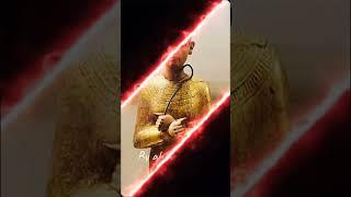 TutankhamunWooden statue of Egyptian King TutankhamunDigital construction ,,By/ahmed hamdy