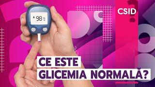 Glicemia normală: ce este, valori optime