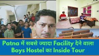 Patna में सबसे ज्यादा Facility देने वाला Boys Hostel का Inside Tour | Creative Genius Boys Hostel