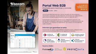 Portal Web B2B - Diseñador para maximizar y controlar