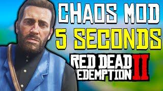 Red Dead Redemption 2 Chaos Mod EVERY 5 SECONDS