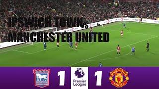 Ipswich Town vs Manchester United 1-1 | 2024 Premier League | Match Highlights