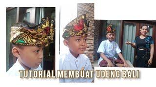 Tutorial Membuat Udeng Bali