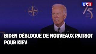 Biden débloque de nouveaux Patriot pour Kiev