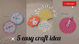 Easy craft idea/Origami/paper craft idea/1 minutes craft/paper origami/diy/viral craft idea/diy card