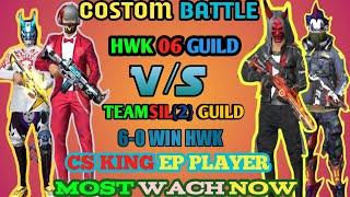 HWK (06) V/S TEAM SILCHAR -COSTOM BATTLE 6-0 WIN || MOST WACH NOW ||  OP HEAD SHOT ||️